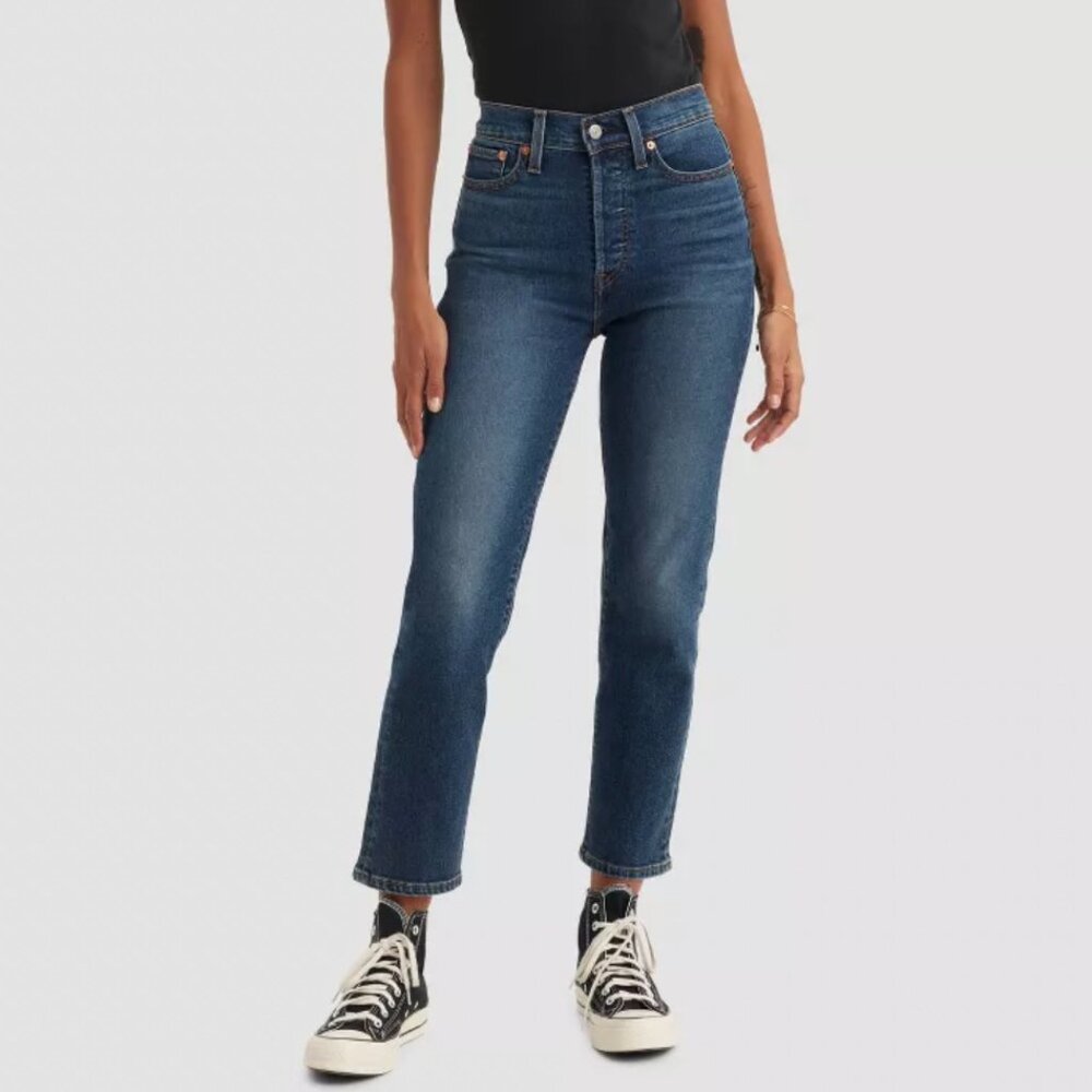 Levi's High Rise Wedgie Straight Jeans